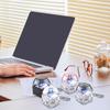 1PC 1-Key LED Light Keyboard Clicks Toy Keycap Tester For Stress Relief And Sensory Play Transparent ABS