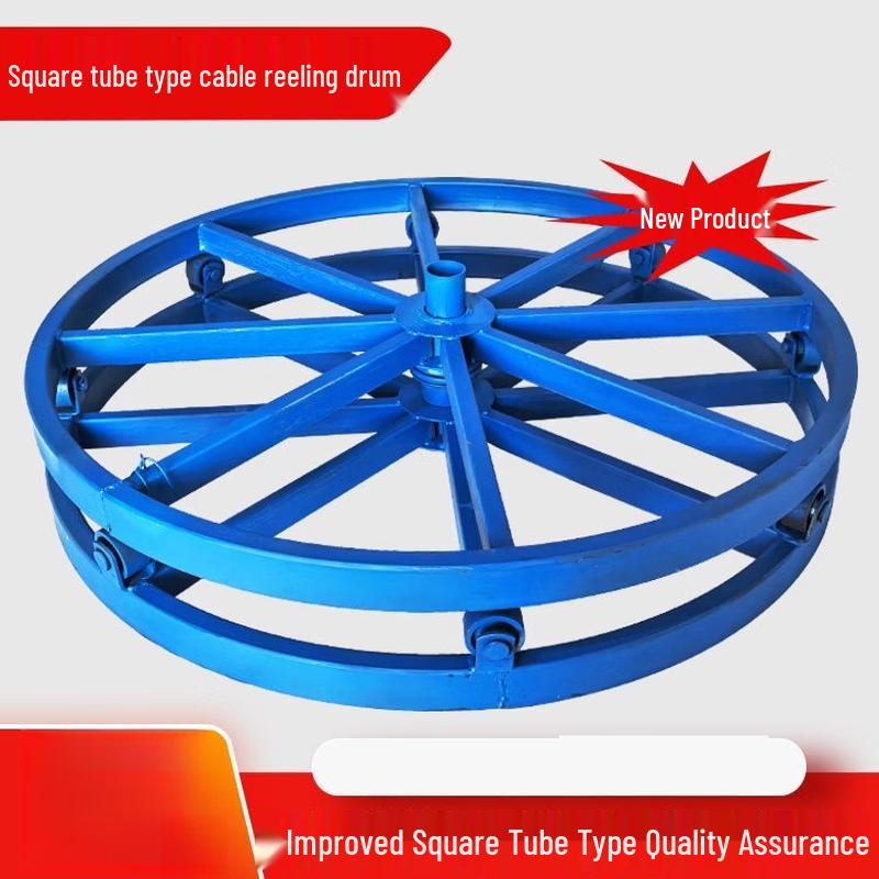 Industrial Cable Pay-off Reel with Enlarged Brake