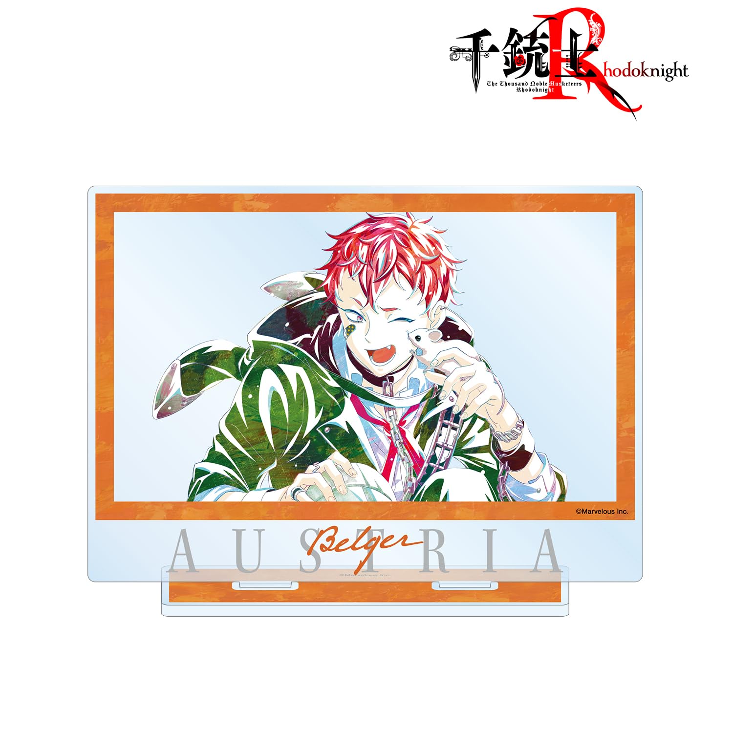 

[Official] Senjyushi: Rhodoknight Berger Ani-Art BIG Acrylic Stand colleize Official Merchandise Official License