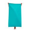 Double-sided Velvet Bath Towel Beach Towel Rectangular Beach Towel Soft and Comfortable Solid Color Beach Towel