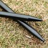 8Pcs Tent Stakes Ground Pegs Heavy Duty Steel Metal for Trip Picnic Camping