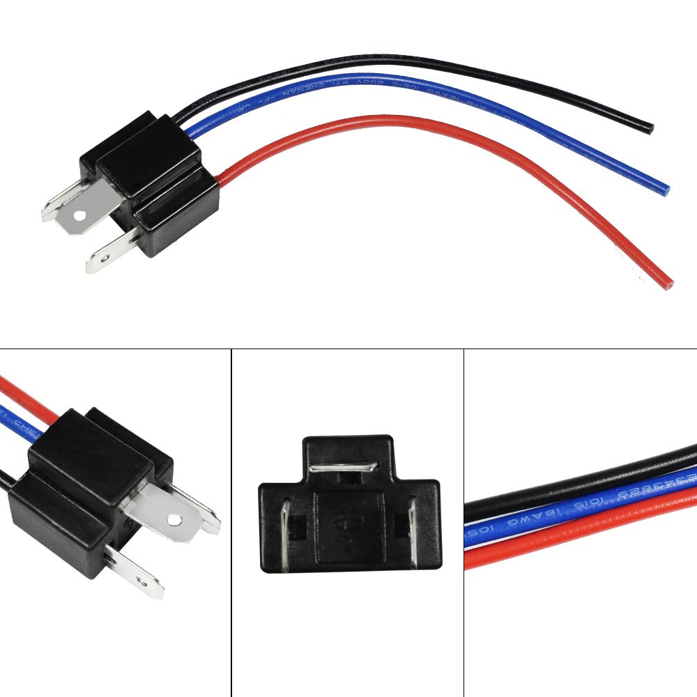 YUNPICAR h4 Headlight Fog Light Coupler Cable Female Replacement/Processing/Expansion etc.