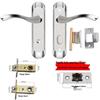 Hotun Keyless Bathroom Door Handle Lock