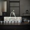 Chaxun Hand-Painted Ceramic Travel Tea Set