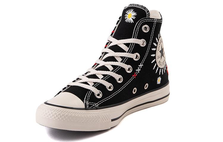 Converse Chuck Taylor All Star High "Daisy Embroidery" Black 567993C