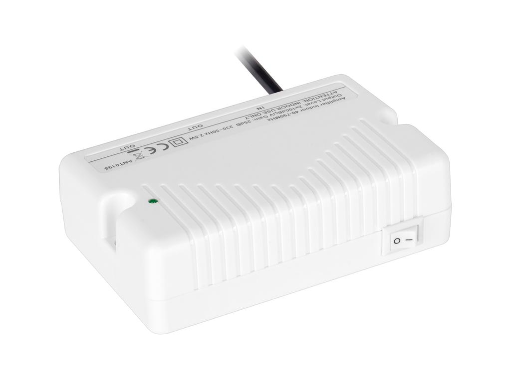 Amplificador Divisor de Sinal de Antena Cabletech 20dB para 2 TVs