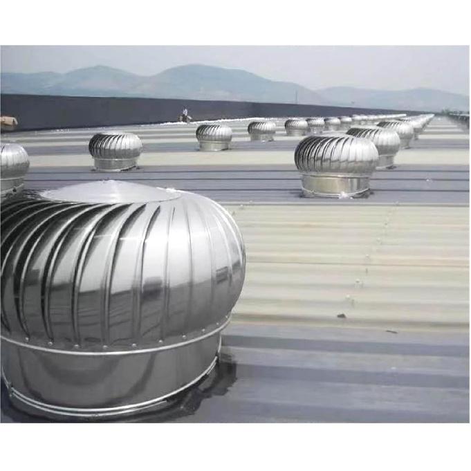 Roof Wind,Stainless Steel Turbine Ventilator Vents Rotating Roofing Turbine Ventilator, 15.7" ~ 4.3" Air Vent Outlet Rotating Roof Vents, for Energy