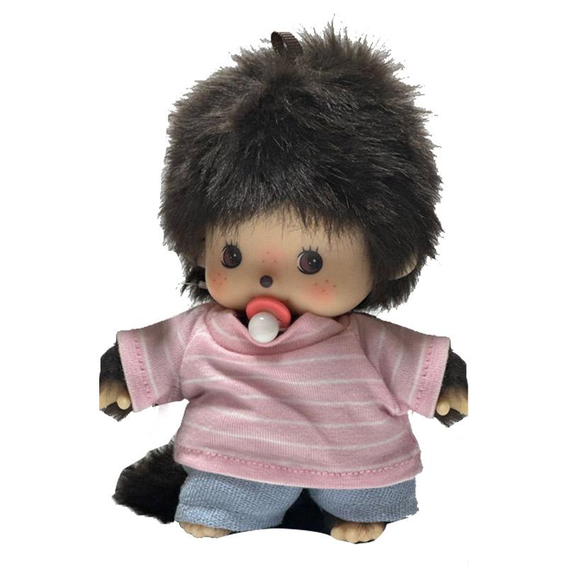 Children's DIY Monkey Cute 15cm Kawaii Plush Doll Soft Super School Bag Pendant Keychain Stuffed Animal Movie Doll Birthday Gift