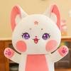 70-130cm  Kawaii Cat Red Fox Plush Toy Soft Animal Toys Stuffed Cat Long Pillow Cushion Birthday Gifts