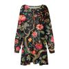 Fashion Womens Long Sleeve A Line Dress Fall Casual Pullover Crewneck Loose Fit Dress With Pockets