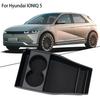 For Hyundai IONIQ 5 2025+ Car Central Armrest Storage Box Content Center Console Access Left-hand Drive Container Tray Stowing