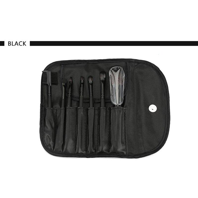 7 SZTUK Zestaw Pędzli do Makijażu z Wełny Narzędzia