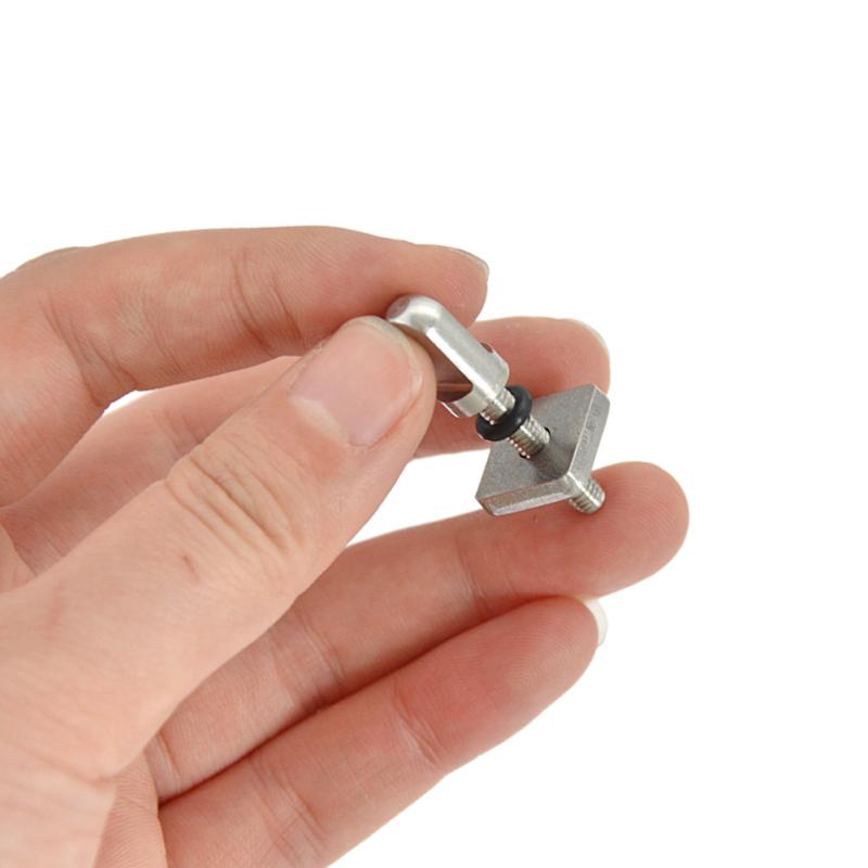 2pcs Surfboard Tail Fin Screw 316 Stainless Steel Plug-in Hand-tightening Fixture Sup Surfboard Fin