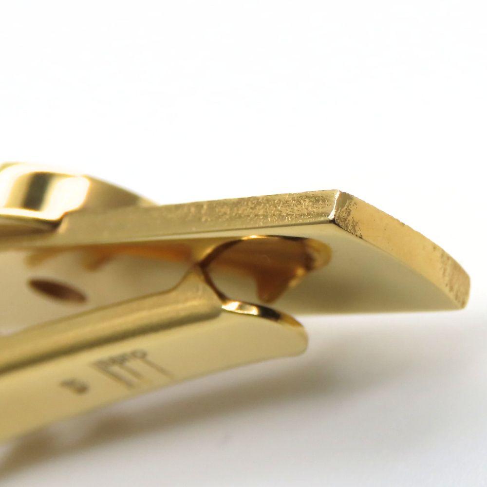 Used Dunhill Tie pin metal 9.1g gold Silver plating