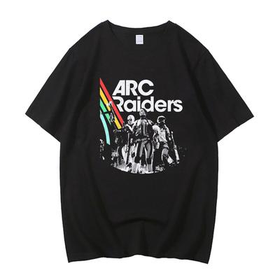Arc Raiders Rust Belt TShirt Men High Quality Cotton Summer T Shirts Trendy Cool Casual Tee Shirt Short Sleeve Classic Tees