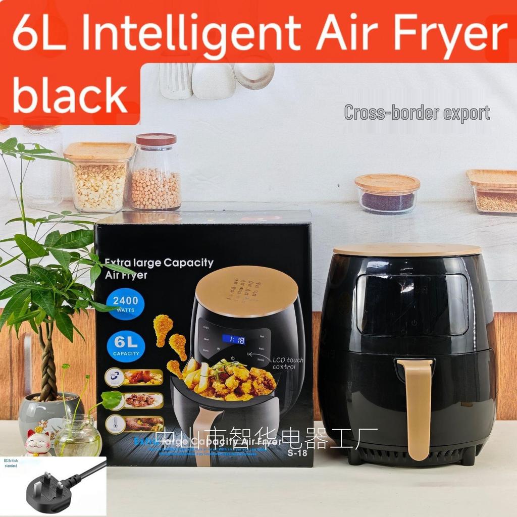 Touch Screen Air Fryer: Large Capacity, Oil-Free, Multi-Function