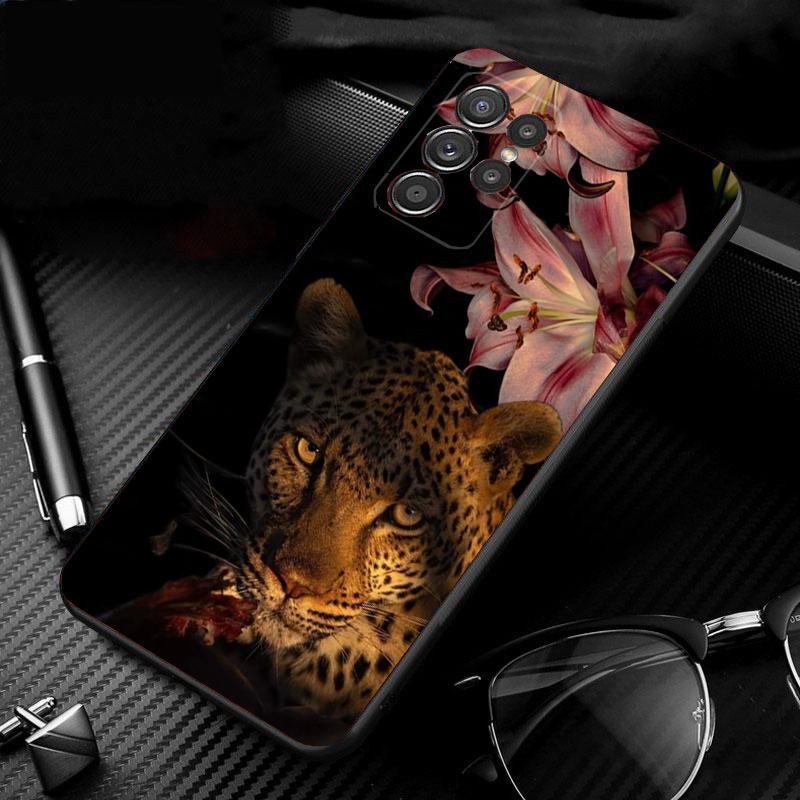 LeopardWild Animal Phone Case For Samsung Galaxy S25 S24 S23 S22 S21 Ultra S24 S23 S22 S21 S25 Plus S24 S20 FE