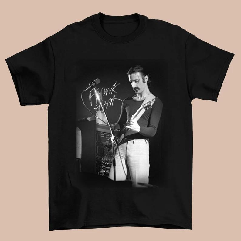 FRANK ZAPPA Signature Short Sleeve T- Shirt Unisex All Size S to 2345XL Unisex T-Shirt XL