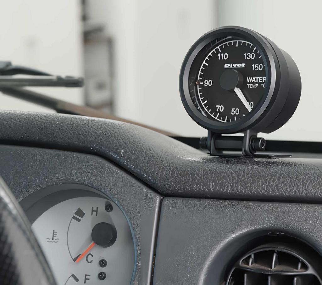 Pivot GT Wassertemperaturanzeige mit grüner Beleuchtung ANZEIGE-52 (GSW-5G)