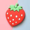 9pcs Cute Cartoon Fruit Magnets: Add Colorful Fun To Your Fridge with Creative Soft Rubber Stickers