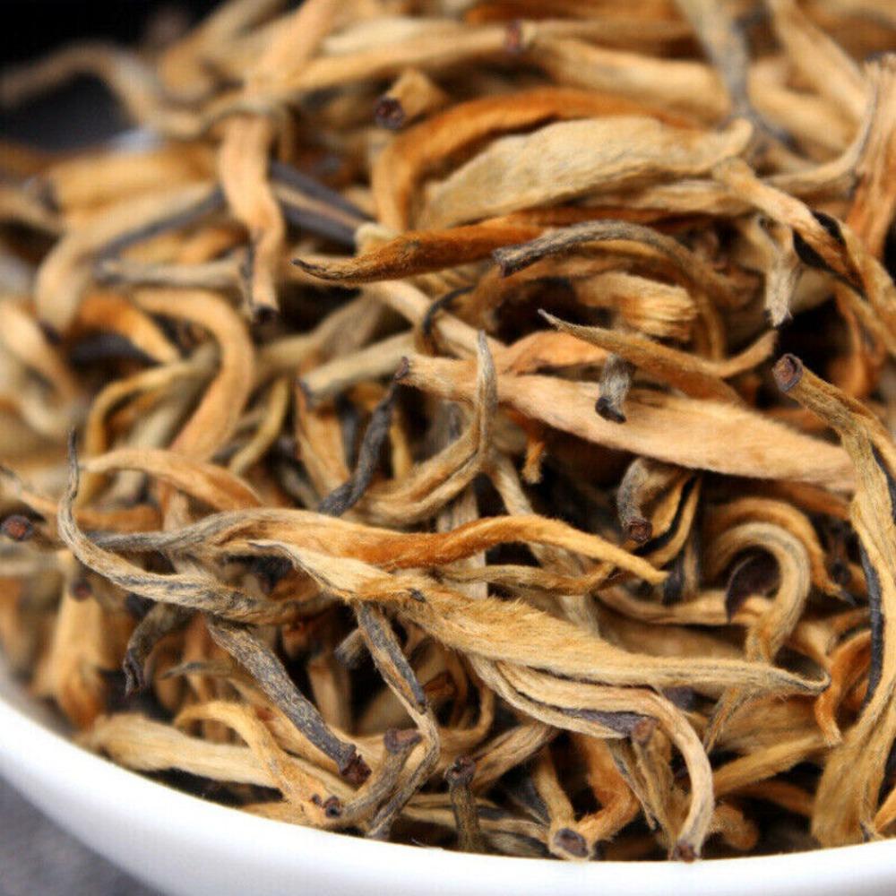 Yunnan Black Tea Golden Bud Organic Loose Leaf Chinese Dian Hong