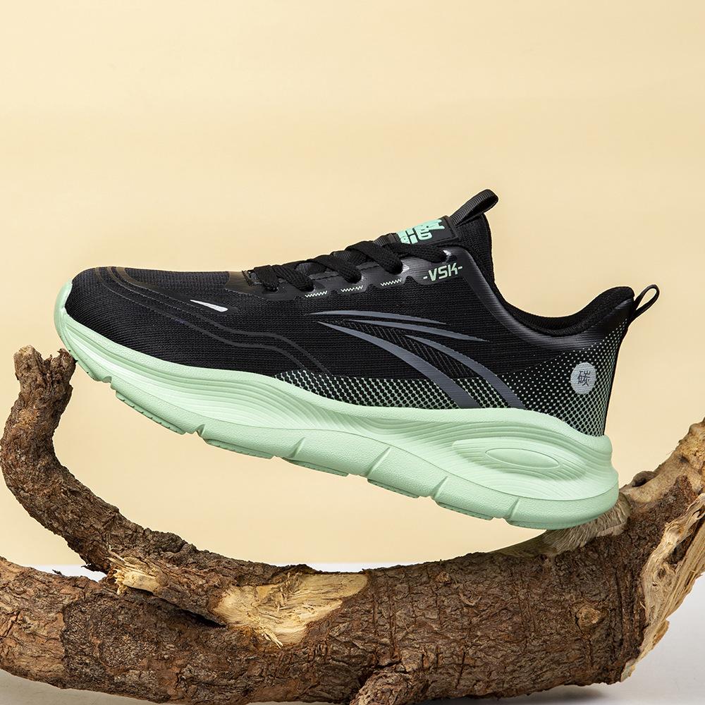 Spring and Autumn mesh sneakers large size new high-end raw soft-soled cushioning running shoes 36