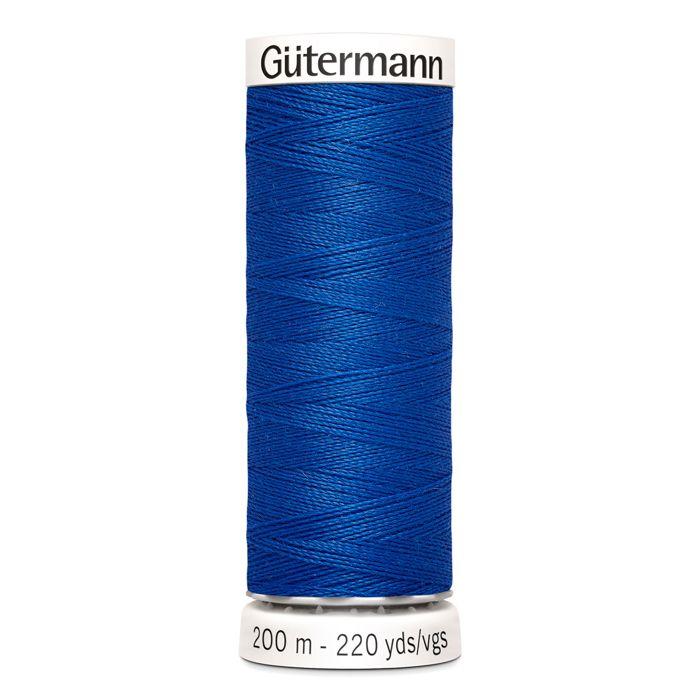 Fil tout textile - GUTERMANN - 748277-315 - 200m - 1 bobine - Couleur bleue