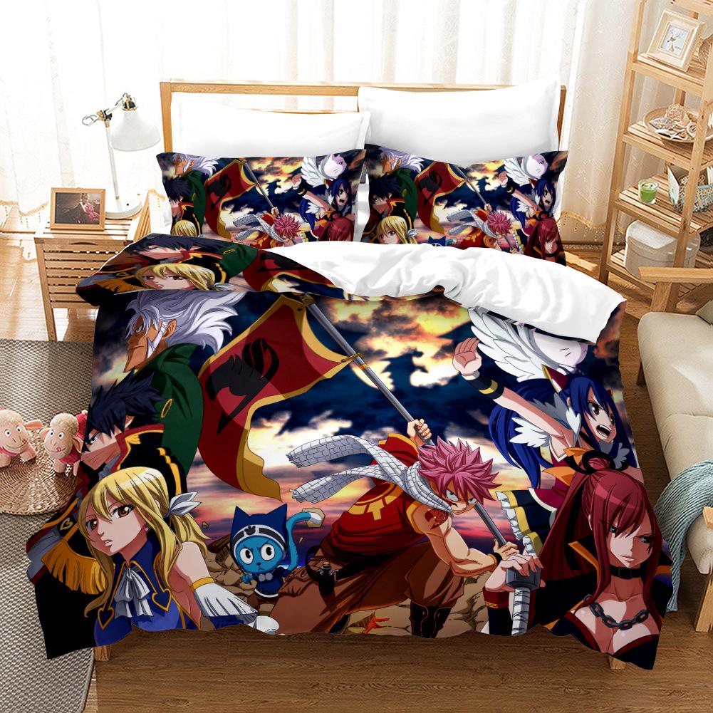 

3D Quilt Cover Digital Printing, Three-Piece Set 135 * 200 two-piece set