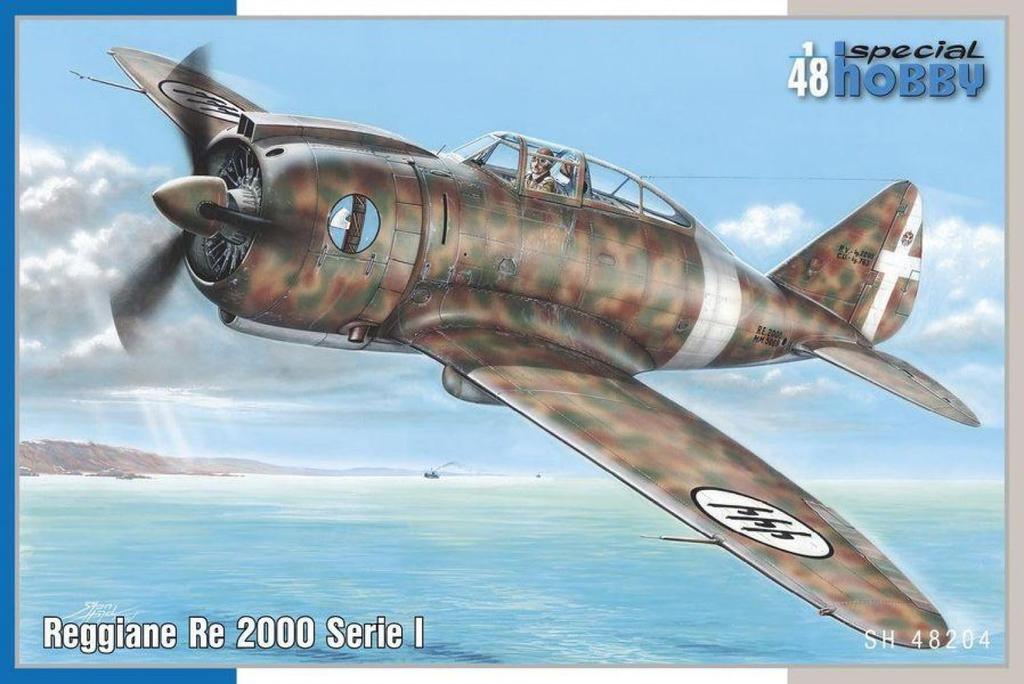 Special Hobby 1/48 Italian Reggiane Re.2000 Falco 1 Series Plastic Model SH48204n