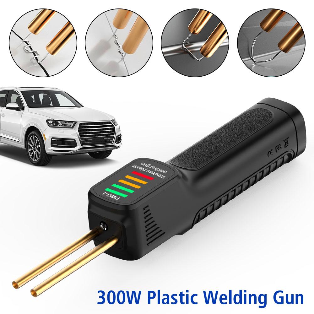 Repair Tool 2600mAh Battery Plastic Welder Gun Hot Stapler USB Rechargeable Cordless Plastic Welder Car Bumper Repair Welding Machine