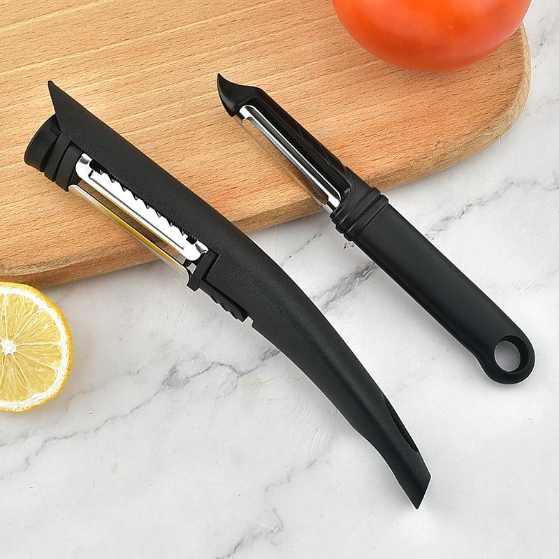 Multifunctional fruit peeler, stainless steel fruit peeler, apple and potato peeler, suitable for kitchens and restaurants.