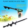 Electric Drill Bit, Ground Drill Spiral Rod, Soil Loosening And Seedling Planting Drill, Greenhouse Drilling, Pipe Insertion And Pit Digging Drill Bit