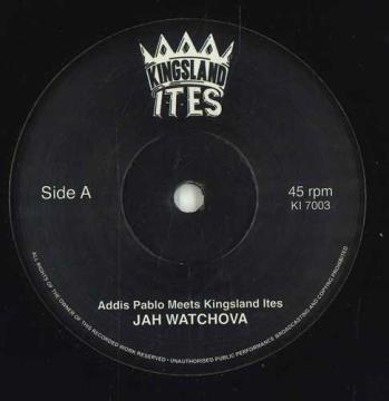 

7inch Record ADDIS PABLO KINGSLAND ITES Jah Watchova Dub KI7003 Kingsland Ites 2025 Europe Reggae Ska Dub
