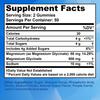 Buporai Magnesium Glycine Gummies, 600 Mg Per Serving, Support Muscle Relaxation, Vegan and Safe.