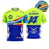 2026 Numero di Gara. T-shirt Stampata 3D da Fan di Fernando Alonso 14 Uomo Donna Estiva Casual Manica Corta Fanwear
