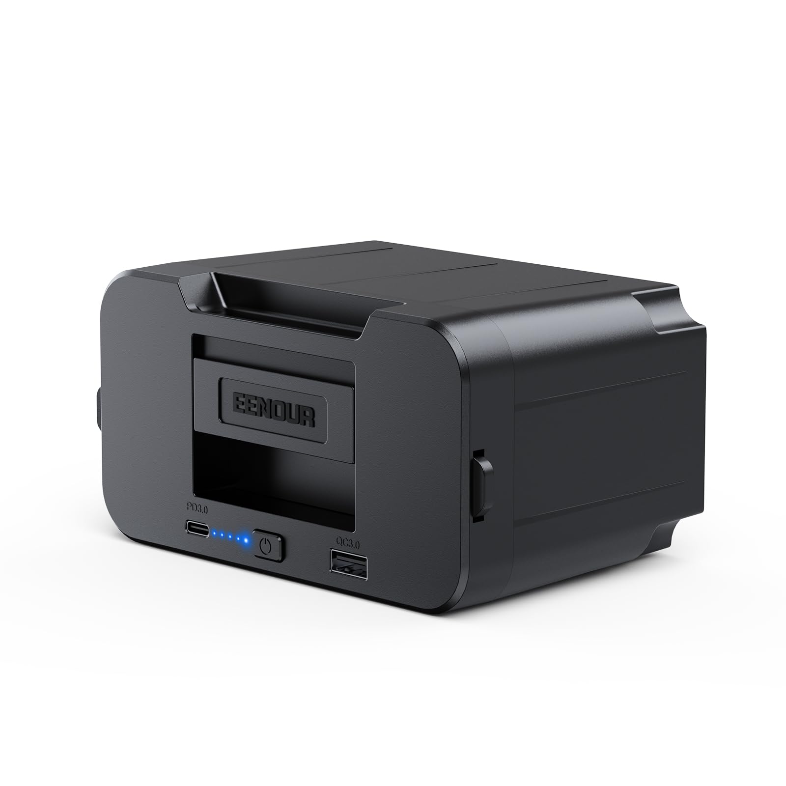 

EENOUR DB01 Автомобильный большой емкости Совместимый с и D45 Автомобильный Длительное время работы от батареи Быстрый Солнечный Беспроводной Идеально подходит для Дневного Кемпинга и Однодневных Поездок Холодильник, чёрный