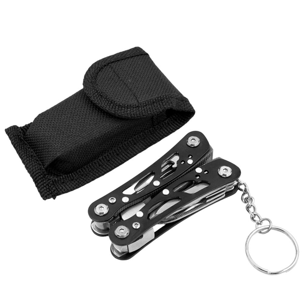 Stainless Steel Camping Multitool Folding Pliers & Knife Design Portable Outdoor Survival Gear for Hiking & Emergency Situations