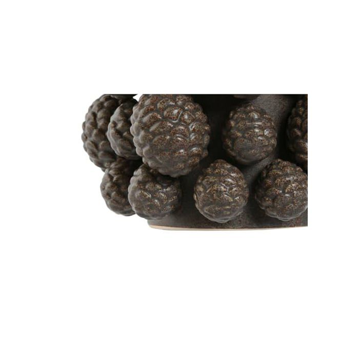 Steingut-Vase - Home ESPRIT - Ananas - Mehrfarbig - 25x25x31 cm - Innendekoration