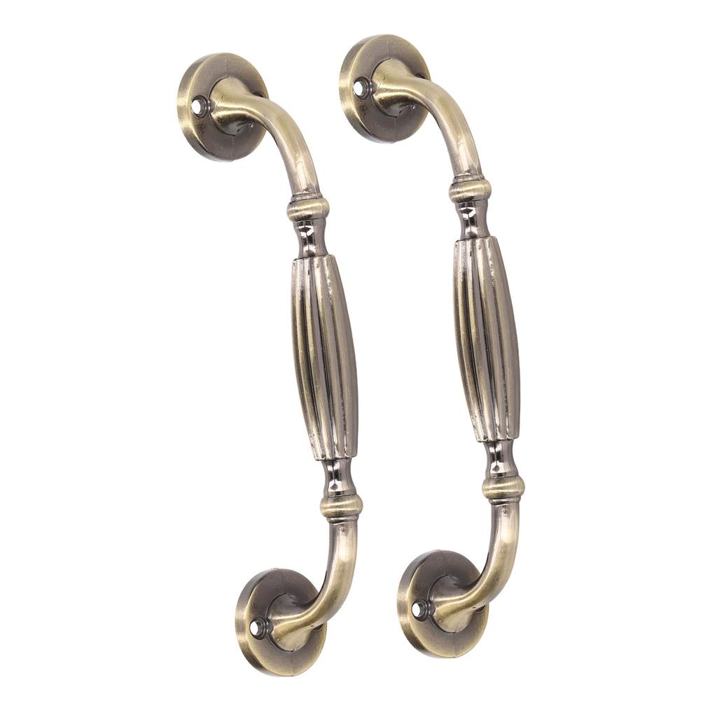 2 Sets Antique Bronze Door Handles Professional Exquisite Vintage Door Handles for Entrance Door Cabinet Drawer