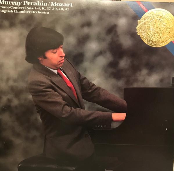 

LP Record MURRAY PERAHIA ENGLISH CHAMBER OR Piano Concerti Nos. 14 K. 37 39 IM39225 CBS Masterworks 1984 Canada Classical Used