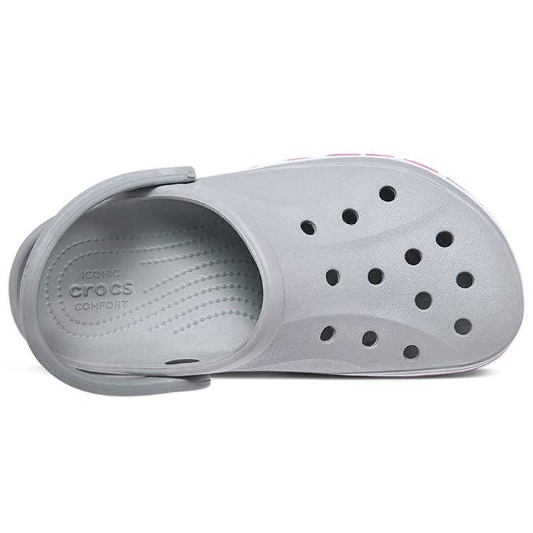 Crocs Bayaband Clog Beach Shoes Light Grey 205089-0FS