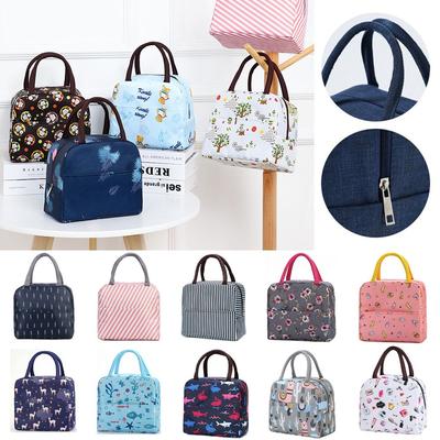 Travel Dinner Container Handbag Cooler Lunch Box Bag Fresh Keeping Food Storage