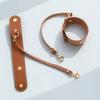 Faux Leather Towel Clasp Glove Carrier Holder with Glove Holder Strap Strap Waistband for Handbag Hat