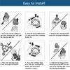 HQ9 Replacement Heads Blades Compatible with Philips Razor Electric Shaver Speed XL Series 8150XL 8160XL 8170XL HQ9070 HQ9080 8240XL 8140XL, Upgraded