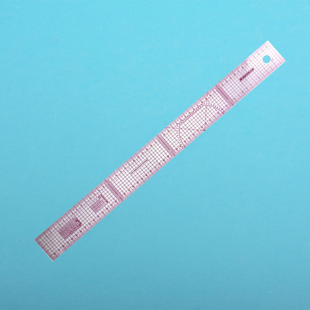 Measuring Ruler Sewing Patchwork Footage Tailor Yardstick Cloth Cutting Ruler