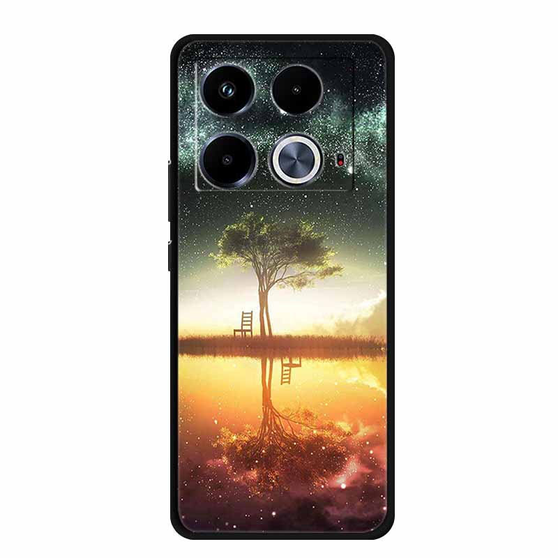 Für Infinix Note 40 Pro Hülle 4G 5G Mode Weiches Silikon TPU Rückseite Für Infinix Note 40 4G Handyhülle Coque Note40 Pro 5G