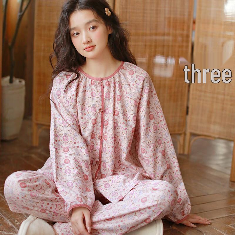 

Women s Brushed Plush Long Sleeve Pajama Set