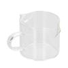 75ml Coffee Measuring Cup, Borosilicate Glass with Double Spouts and Heat , for Kitchen Restaurant and Coffee Shop Use