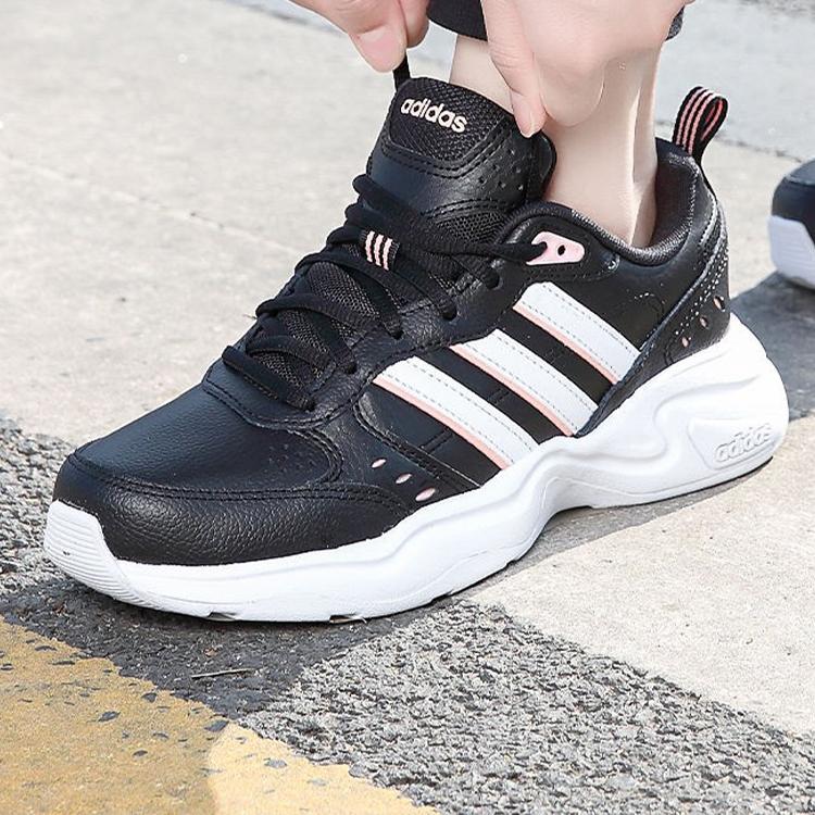 Adidas Neo Strutter 'Black White Pink' Women's FV0427