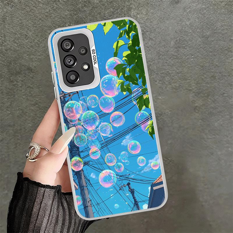Anime Aesthetic Scenery Soft Phone Case for Samsung A17 A16 A15 A14 A13 A57 A56 A55 A54 A53 A37 A36 A35 A34 A33 A26 A25 A24 A23